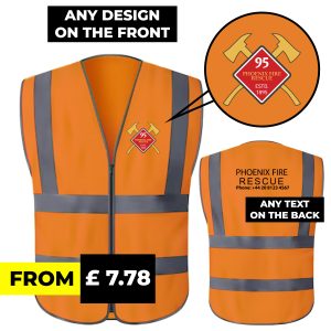 Custom-Printed-Rescue-Workers-Hi-Vis-Vest-At-Cheap-Price-Redbridge