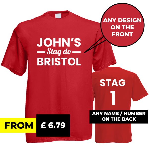 Printed-Stag-Party-Custom-Tee-At-Cheap-Price