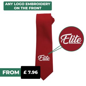 Formal-Work-Custom-Embroidered-Tie-Redbridge